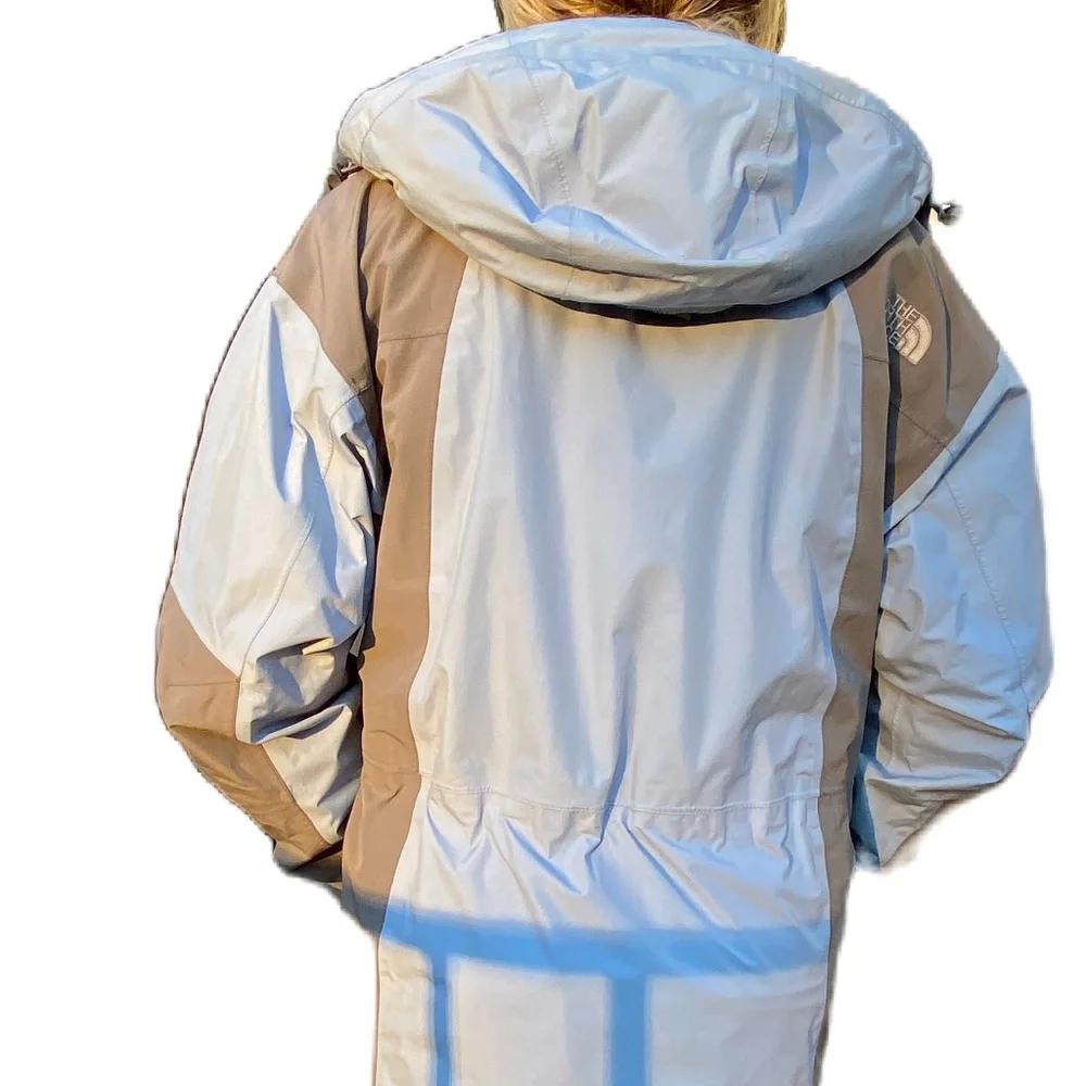 The North Face Summit Series Gortex jacket blue gray Medium